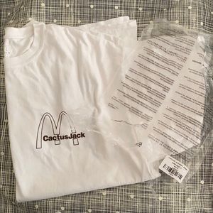 Cactus Jack Travis Scott McDonald’s T-shirt